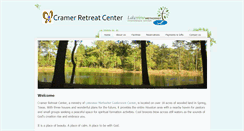 Desktop Screenshot of cramercenter.org